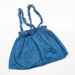 Wonder Nation toddler girls denim pinafore dress